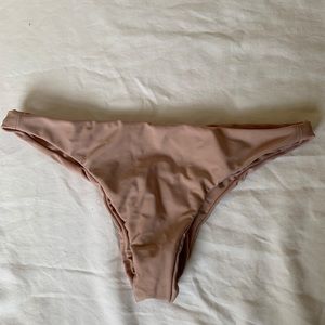 nude pink mikoh bikini bottom